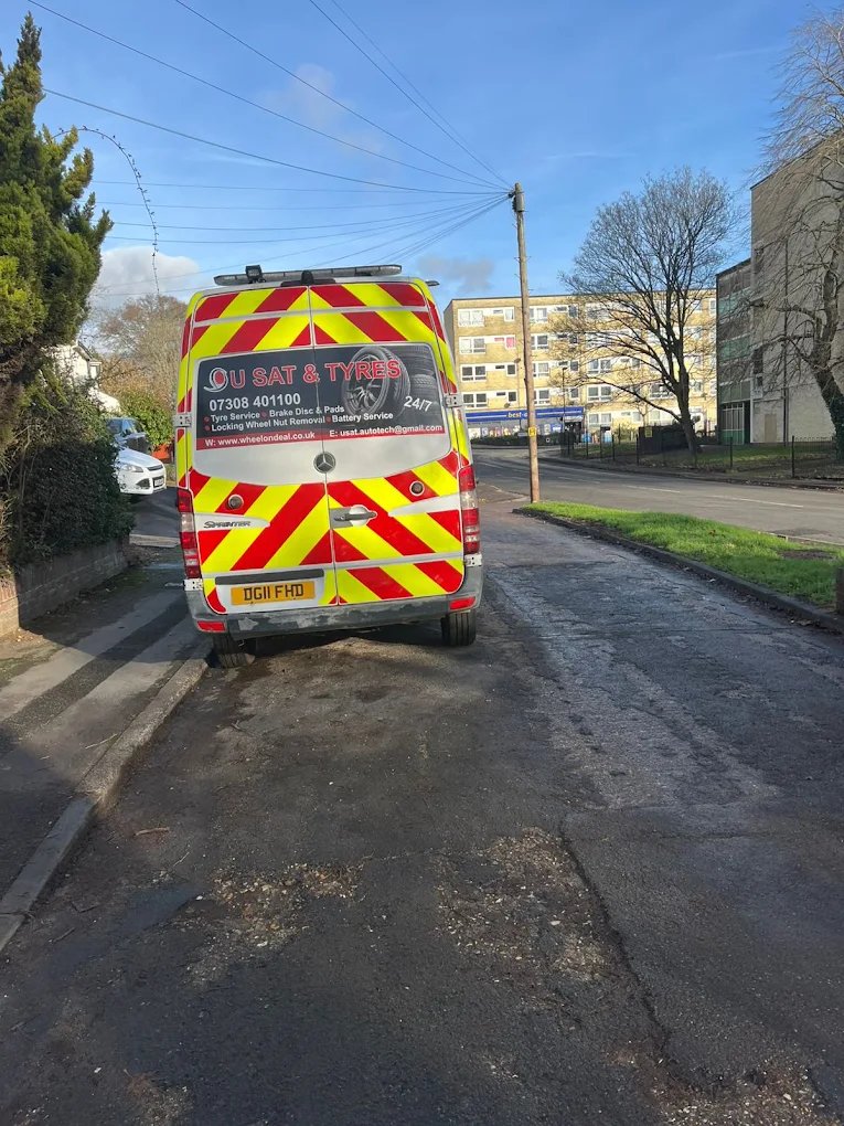 U SAT & Tyres Mobile Service Van
